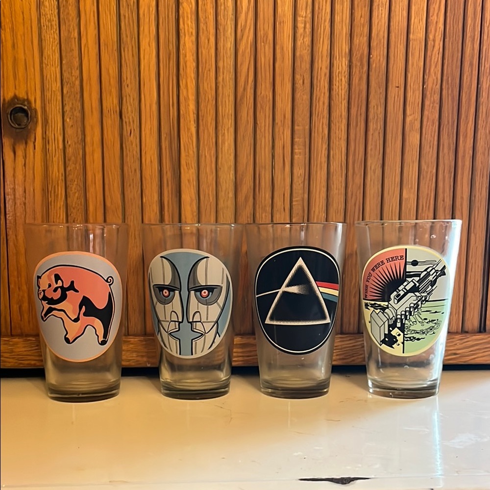 Pink Floyd Collector Glasses